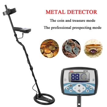 MT705 metallidetektor Portable, Lihtne Paigaldus-Alune Kõik pinpointer 270mm Veekindel Search Coil Kuld Detektorid 8