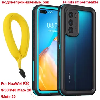 IP68 Veealuse telefoni puhul Huawei P20 P30 P40Pro Hõlmab Põrutuskindel Sukeldumine Veekindel puhul P40 Pro veekindel Juhtudel 3