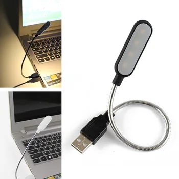 USB LED Lugemise Lamp Kaasaskantav Paindlik USB-Silmade Kaitse Mini Night Light Sülearvuti PC Sülearvutid Tabel laualamp