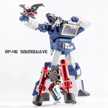 Robot Paradiis Ümberkujundamise RP-46 RP46 Soundwave G1 Walkman KO MP-13 Lindid Laserbeak LAASTAMA Tegevus Joonis Mänguasjad 7