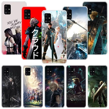 Final Fantasy VII Telefon Case For Samsung Galaxy A52 A53 A12 A13 A22 A23 A32 A33 A72 A73 A42 A02S A03S 5G A50S Kate Coque 5